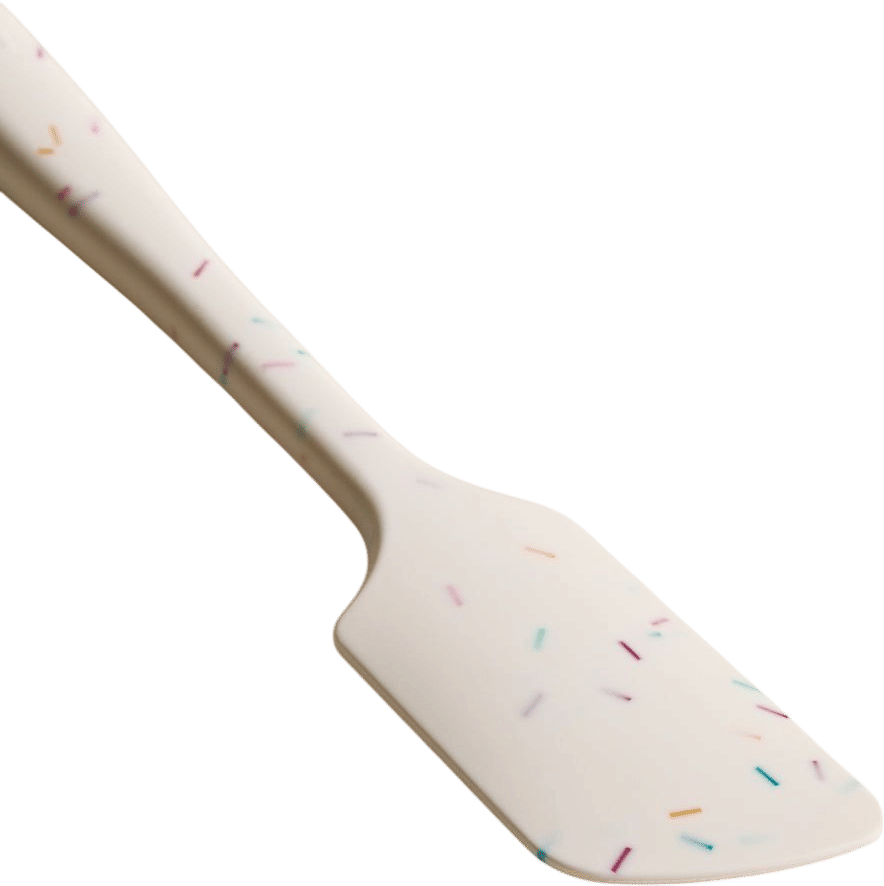 Mini spatula with sprinkles