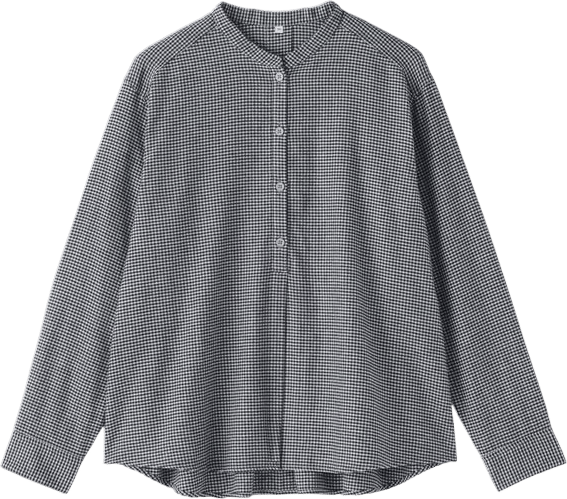 MUJI flannel button-downs