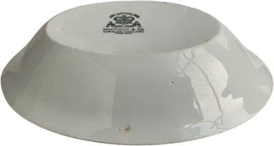 Antique Maddock Co Burslem Serving Bowl