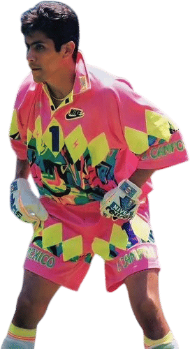 Jorge Campos's Goalkeeper Jerseys