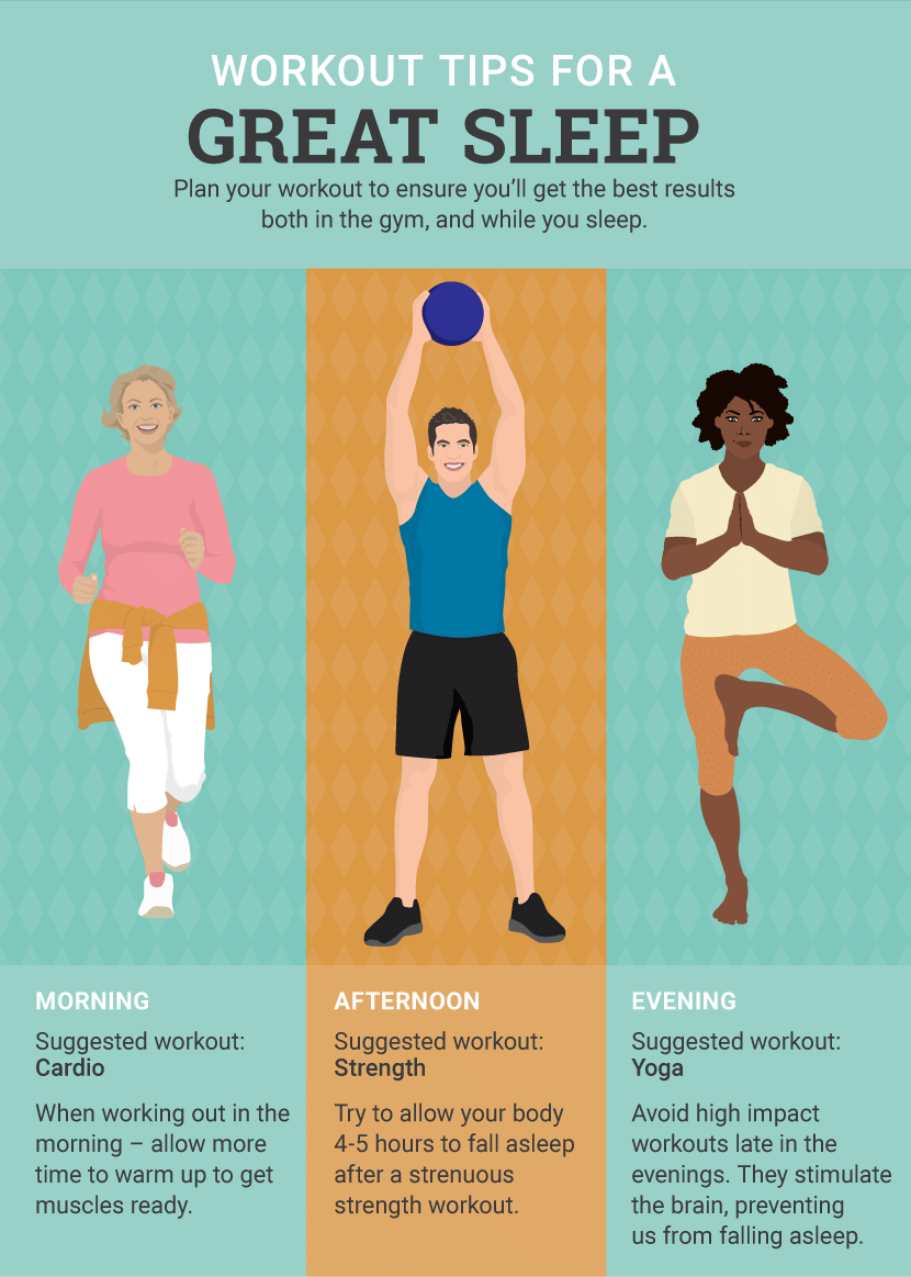 Exercise for better sleep