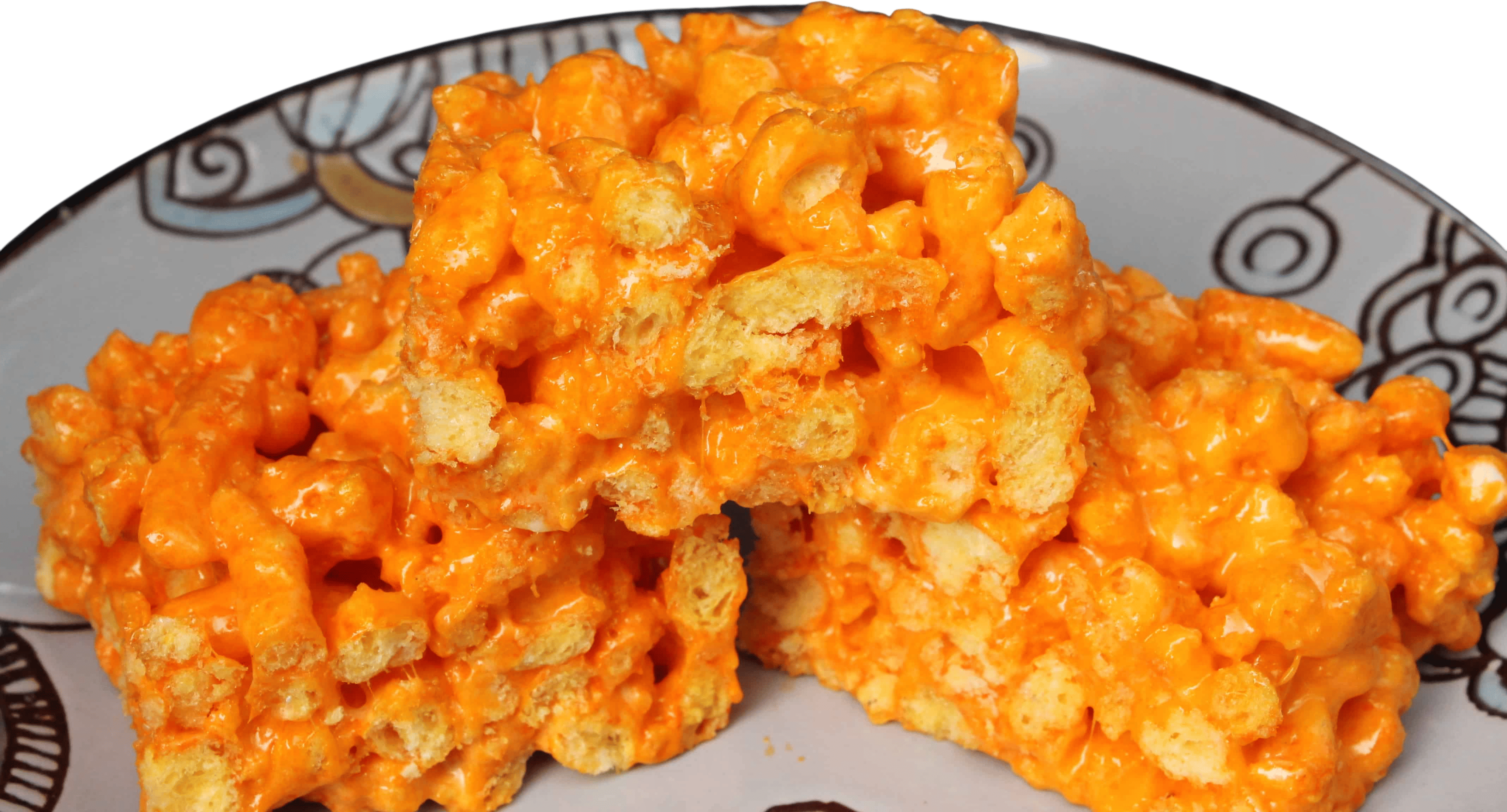 Cheetos Marshmallow Crispy Treats