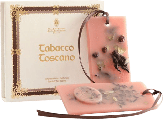 Set-of-Two Tabacco Toscano Wax Tablets
