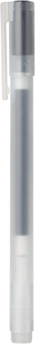 MUJI Gel Ink Ballpoint Pen 0.38 mm Black