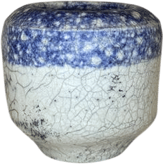 Rakuware Crackle Vase