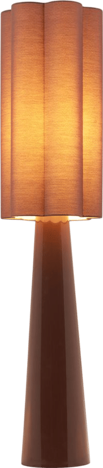 Violet Floor Lamp Brown