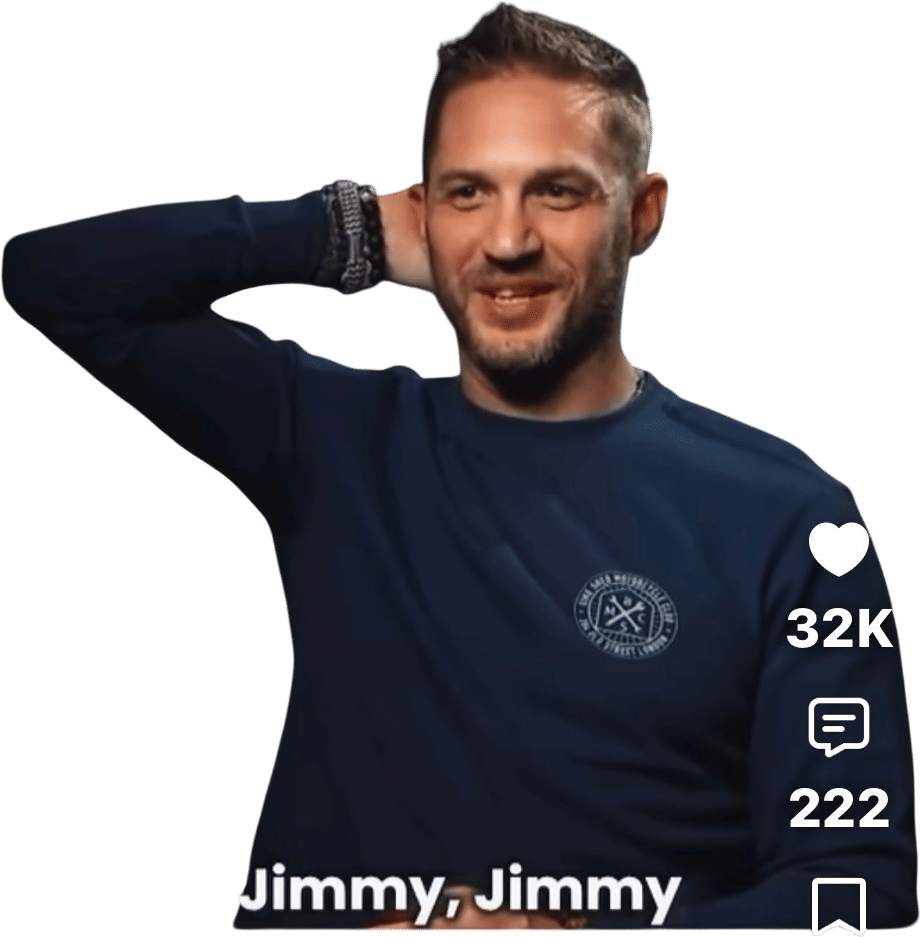 My life motto from Tom Hardy