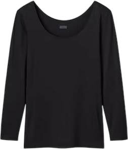 HEATTECH Scoop Neck Long Sleeve T-Shirt