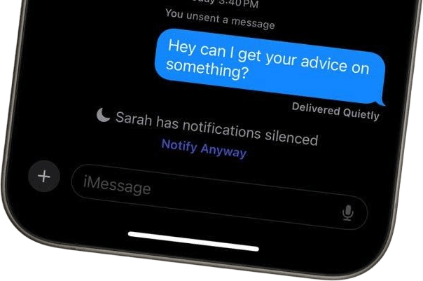 pressing “notify anyway”