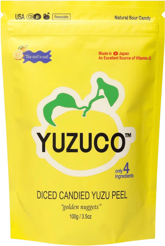 YUZUCO Diced Candied Yuzu Peel