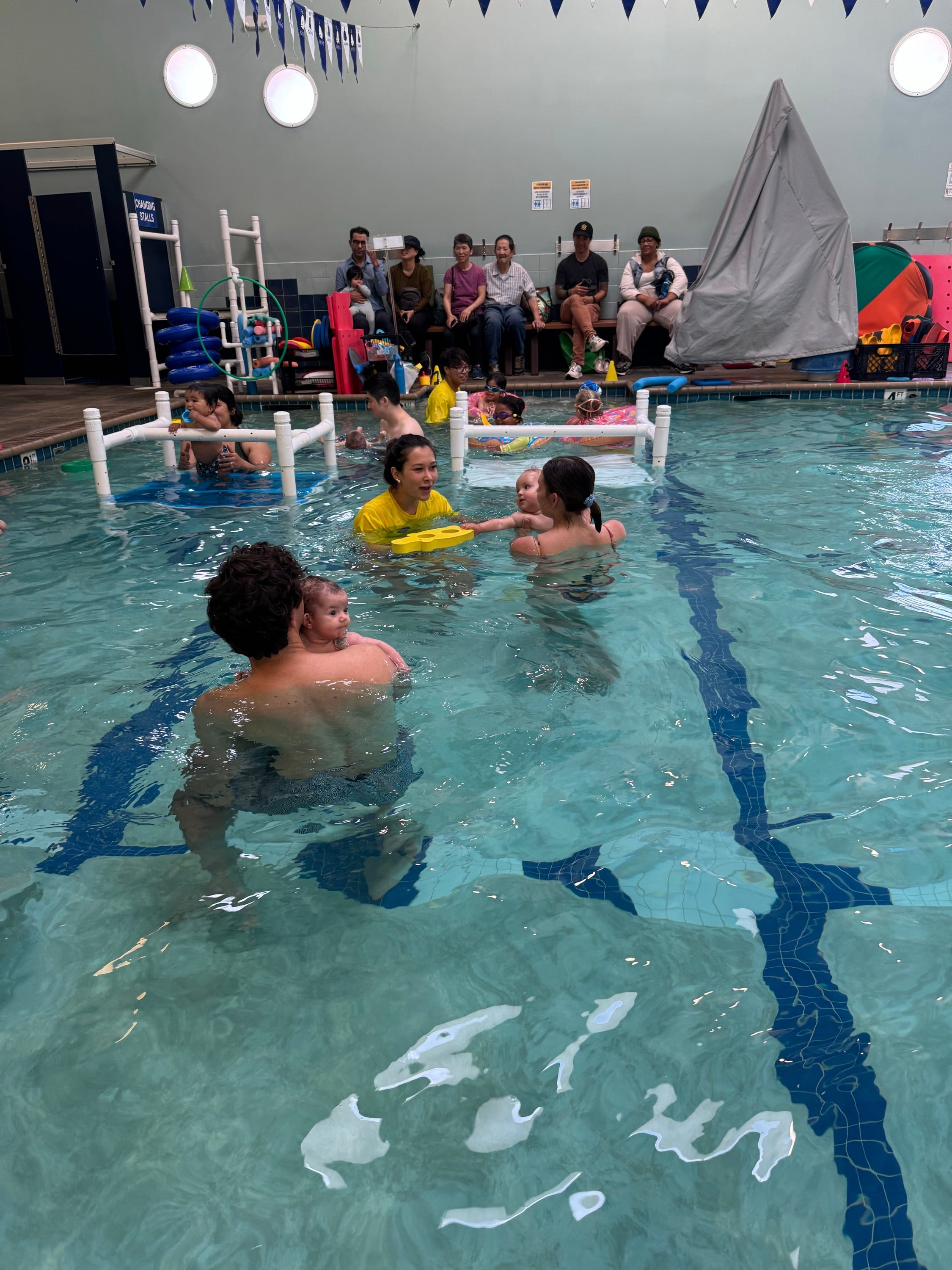 Baby swim classes