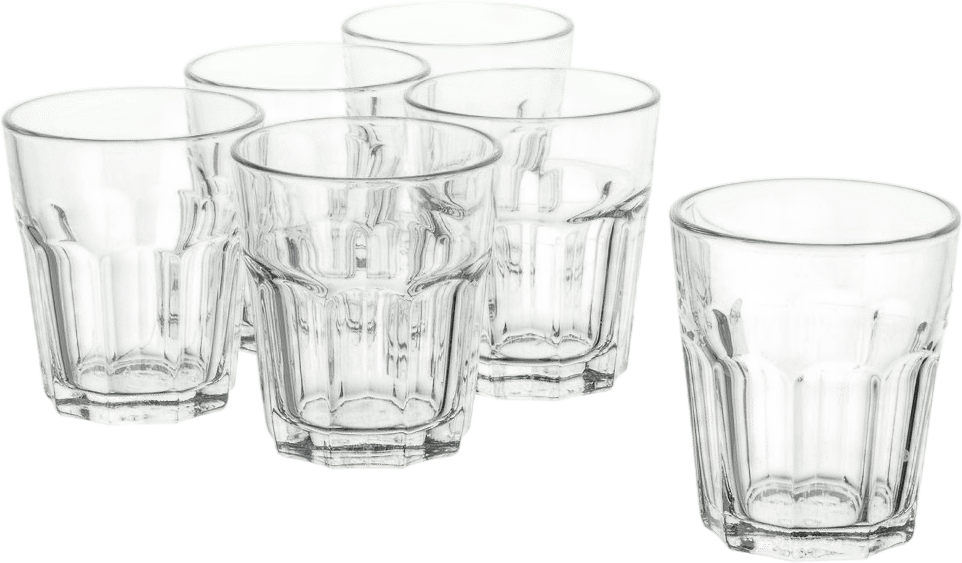 POKAL glass, clear glass, 9 oz  - IKEA