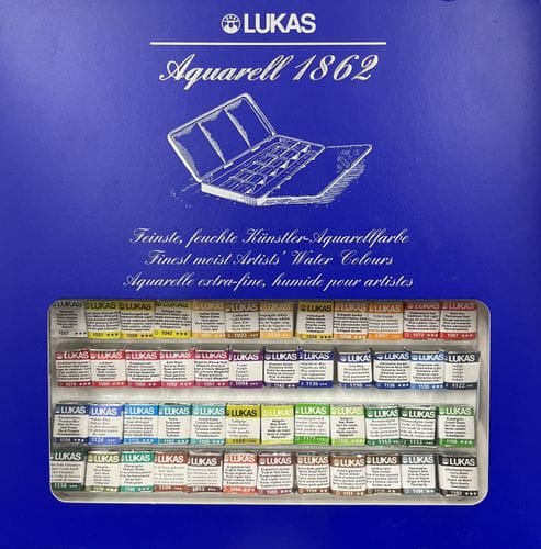 Lukas Aquarell 1862 Watercolors