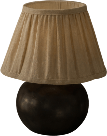 Cordane Pleated Linen Table Lamp