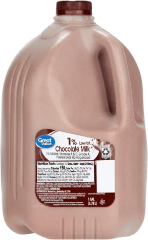 chocolate milk in my coffee
