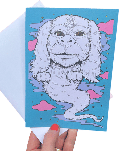 Neverending Story Falkor the Luck Dragon Card