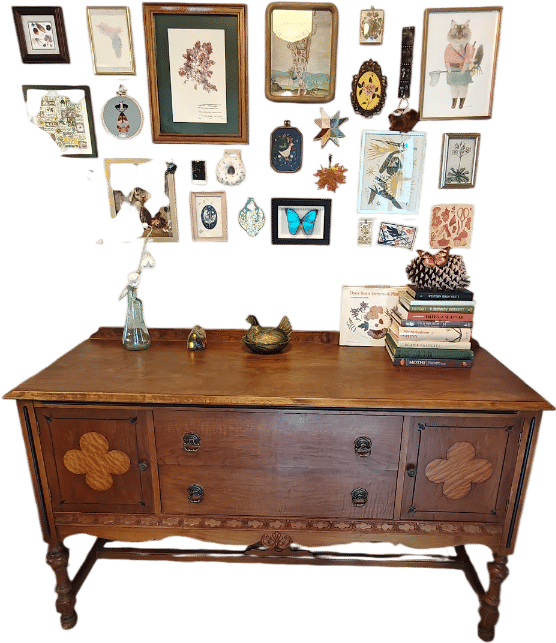 old wooden furniture