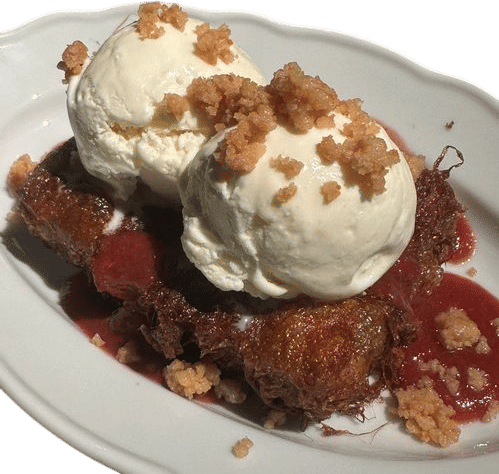 Three Layer Dessert - The Lunch Lady Toronto