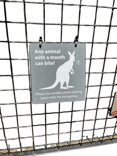 This sign at my local zoo