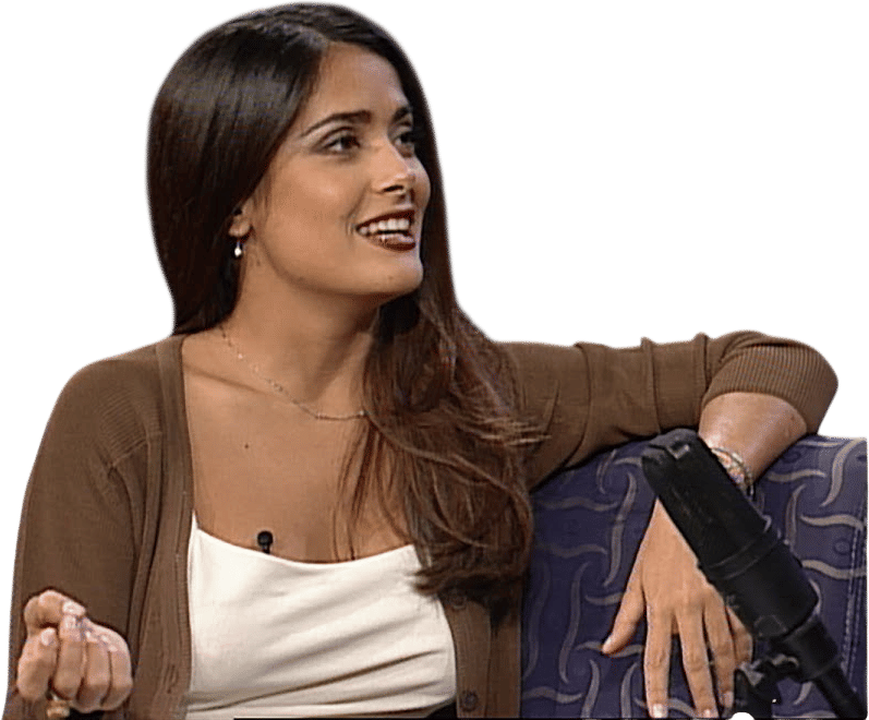 Salma Hayek on Conan O'Brien (1997)