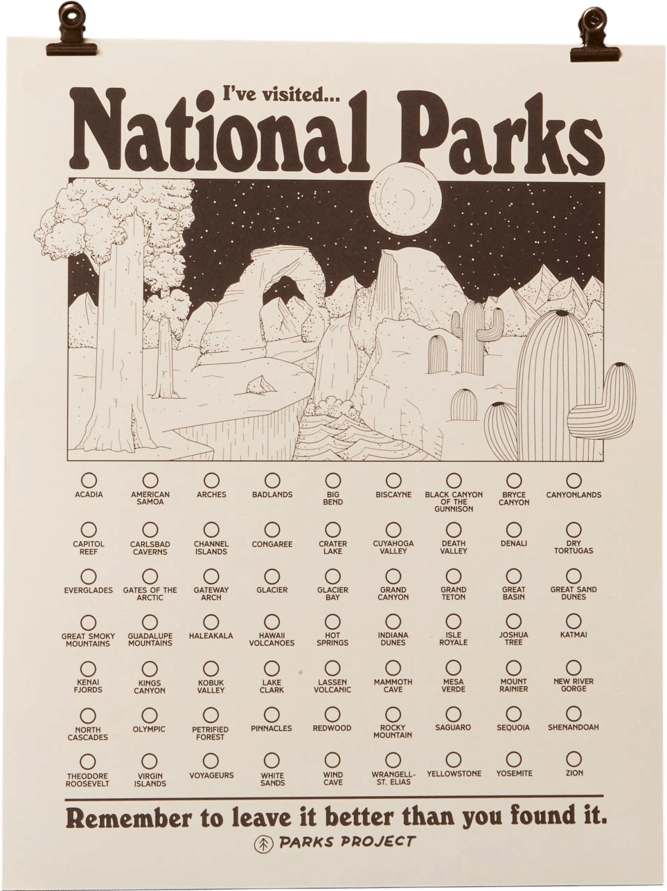 Parks Project Adventure Responsibly Fill In Poster