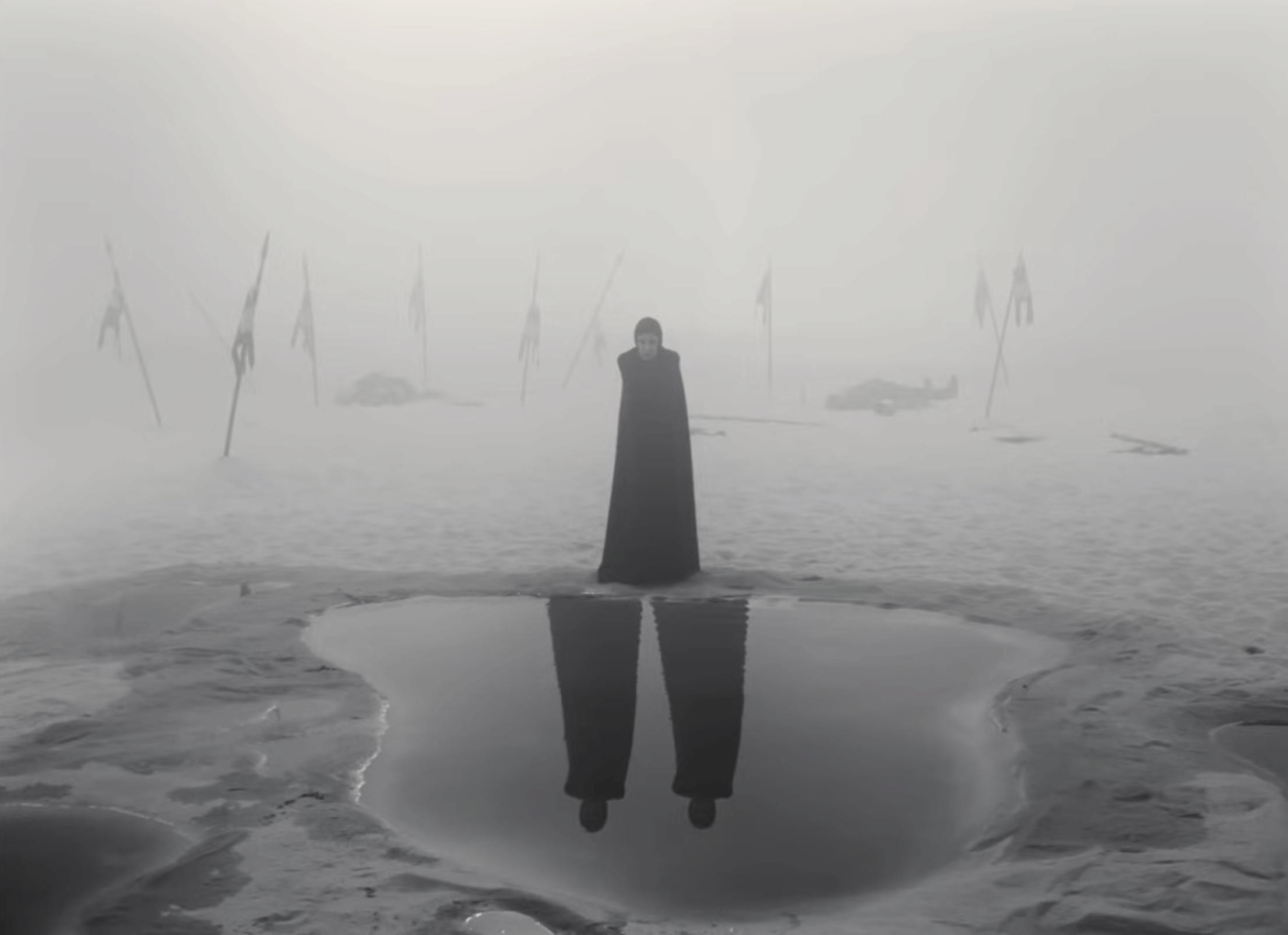 Kathryn Hunter as the Three Witches in The Tragedy of Macbeth (2021)