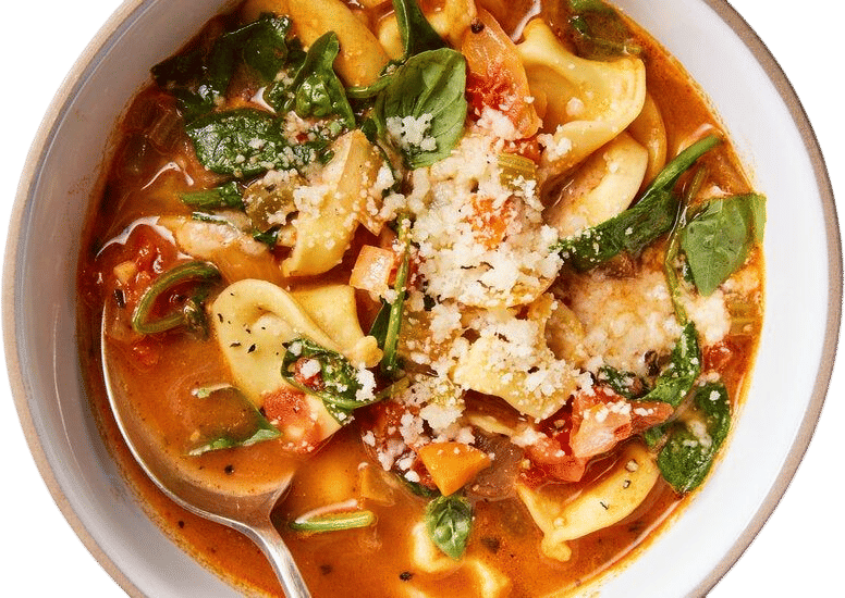 Tortellini soup