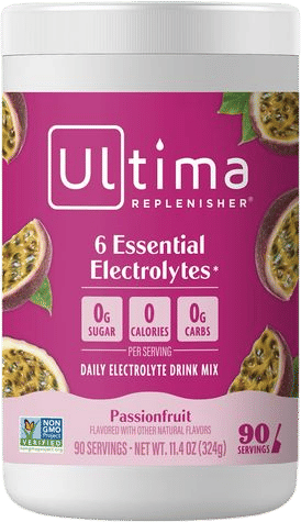 Passionfruit electrolyte drink mix