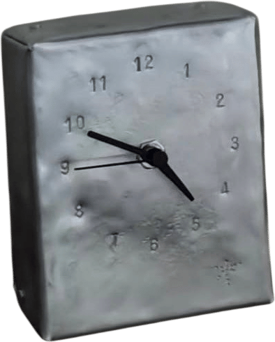 Handmade Aluminum Desk Clock