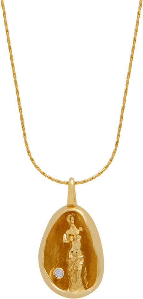 Carina Hardy 18K Venus de Milo Pendant