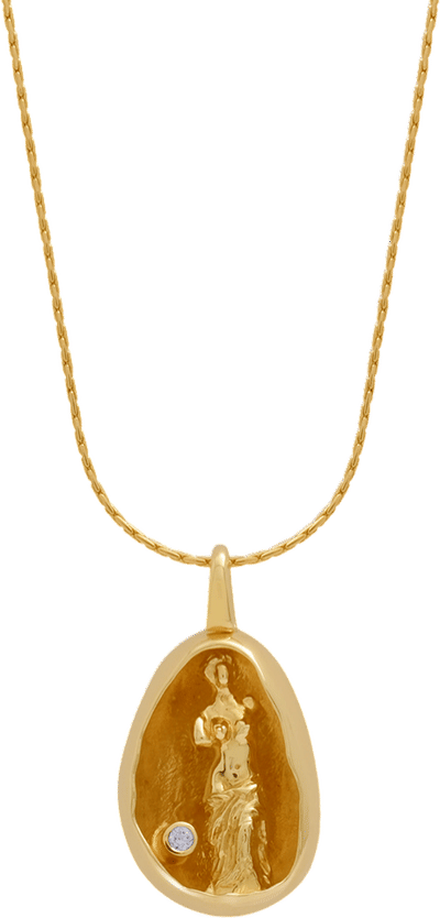 18K Venus de Milo Pendant