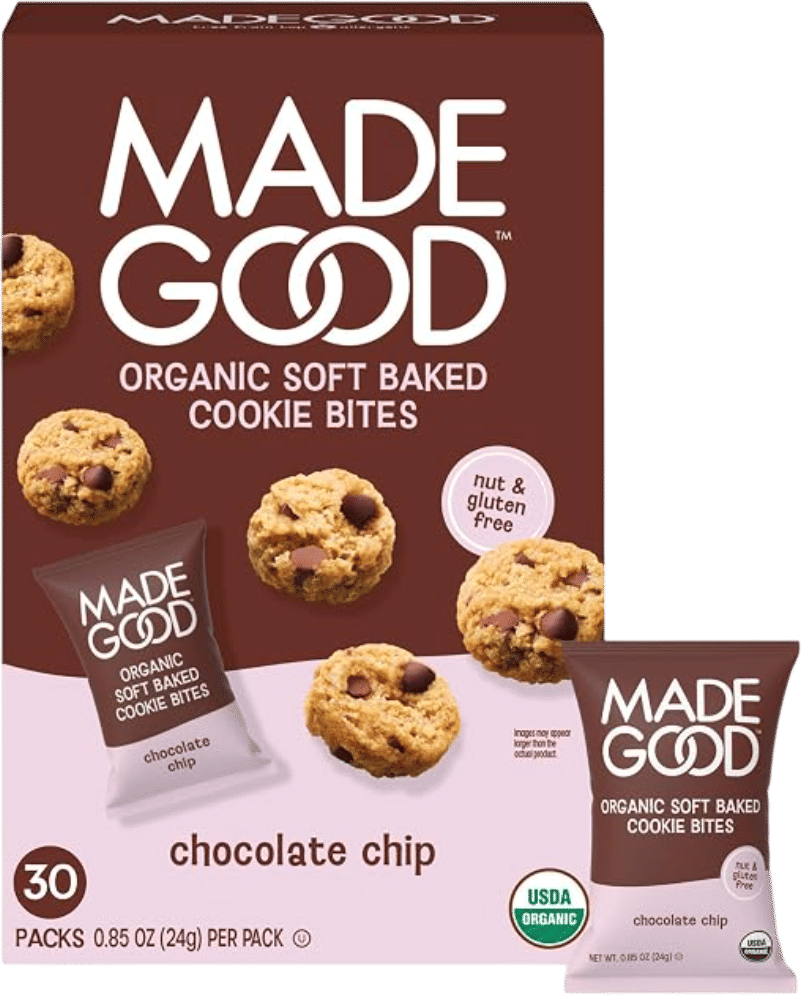 Soft Baked Mini Chocolate Chip Cookies