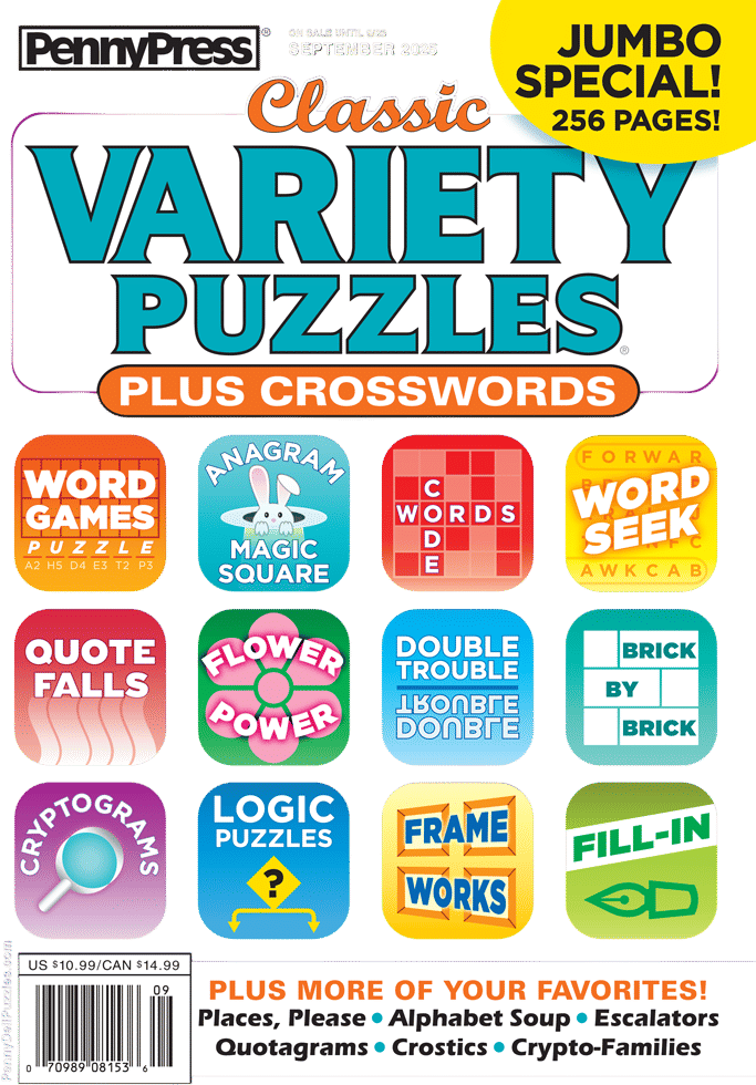 Penny Dell Variety Puzzles