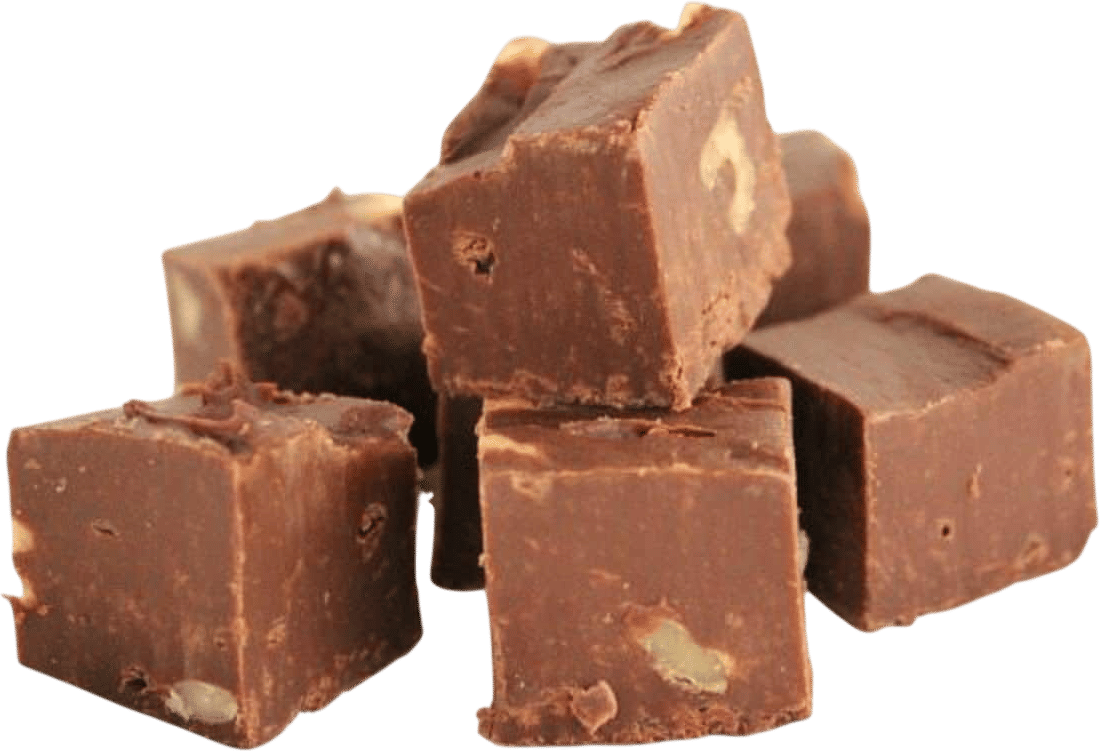 Fudge and/or chocolate covered pretzels