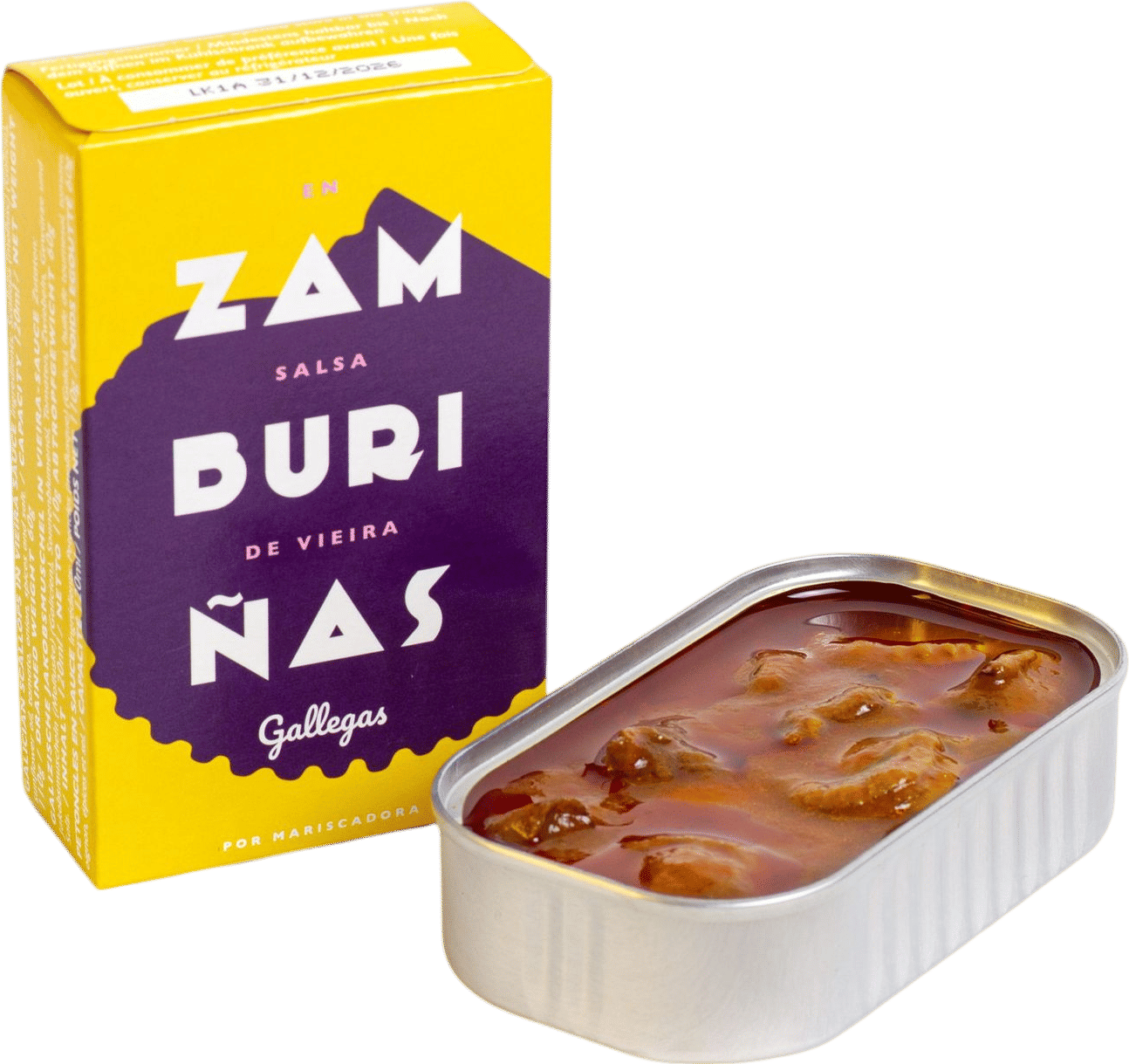 Zamburiñas en Salsa de Vieiras