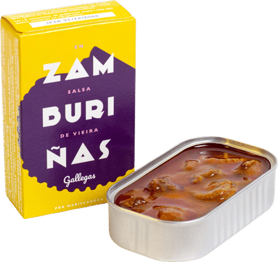Zamburiñas en Salsa de Vieiras