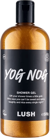 lush yog nog shower gel