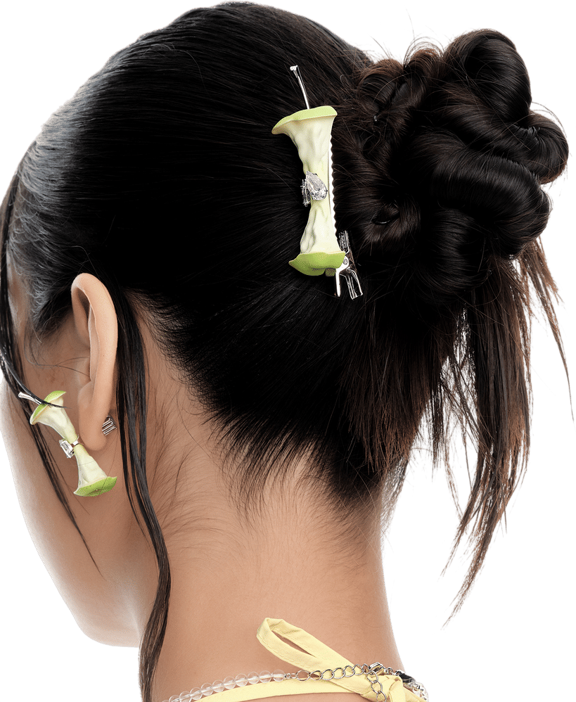 Paradise Apple Core Hair Pin