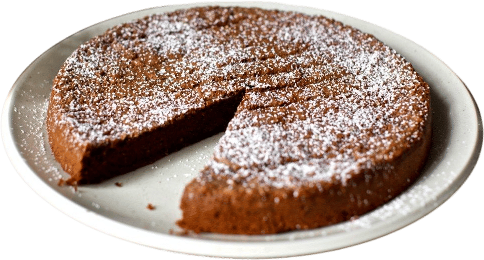 buckwheat chocolate cake