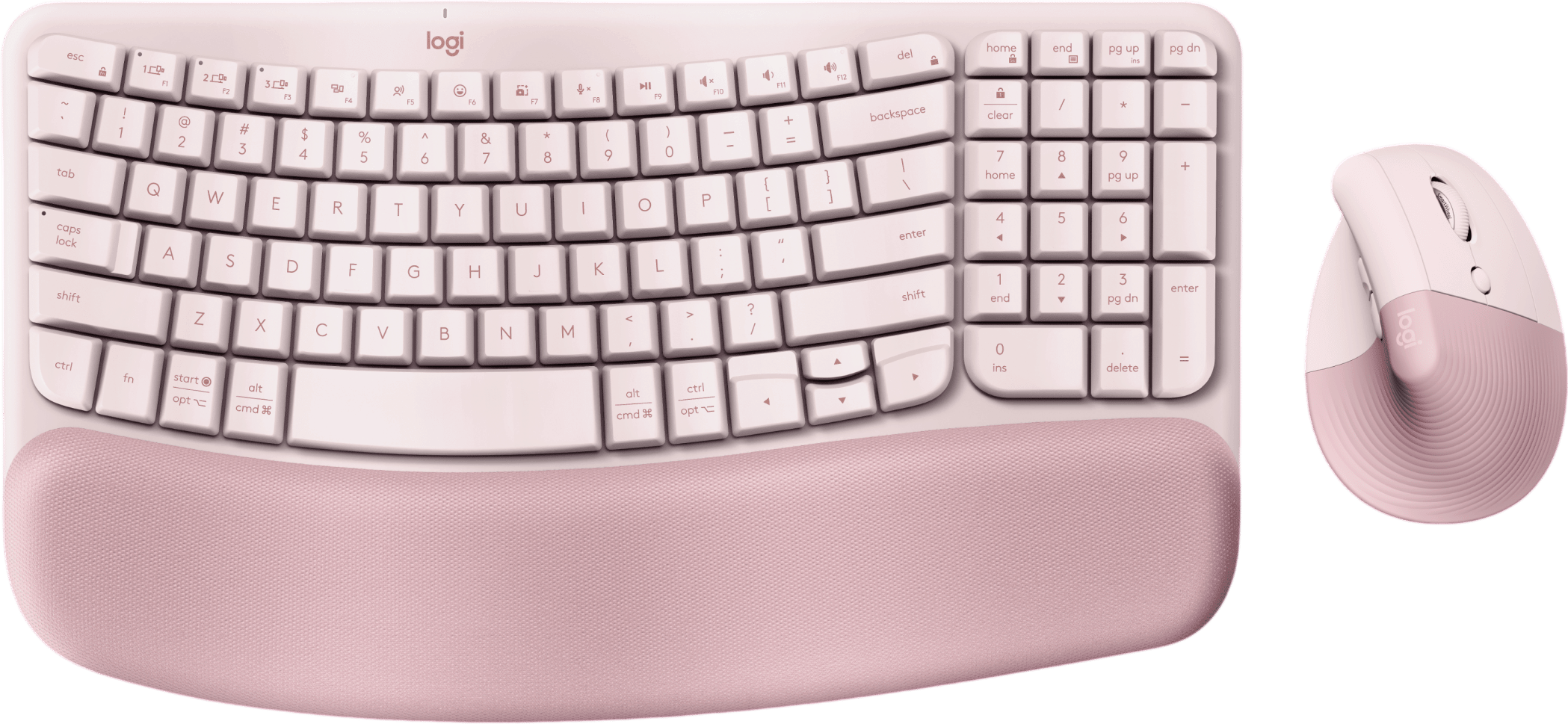 Logitech wave keyboard and mouse