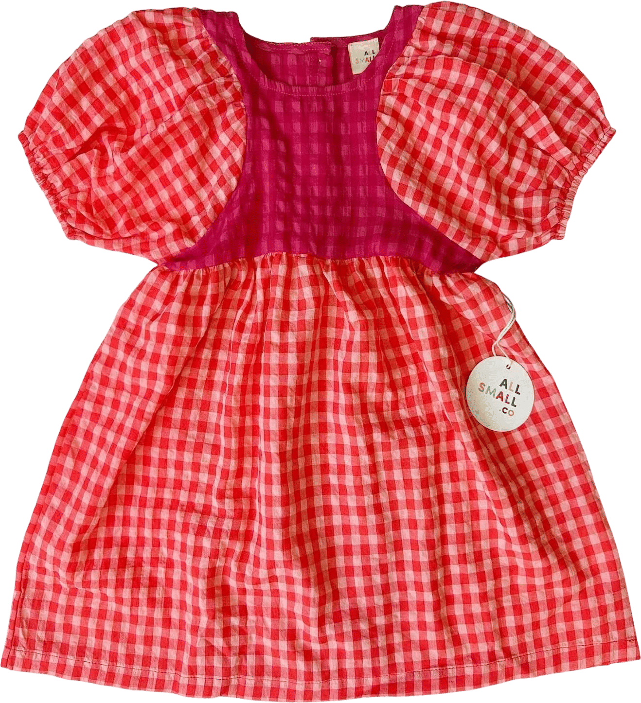 Gingham Dress