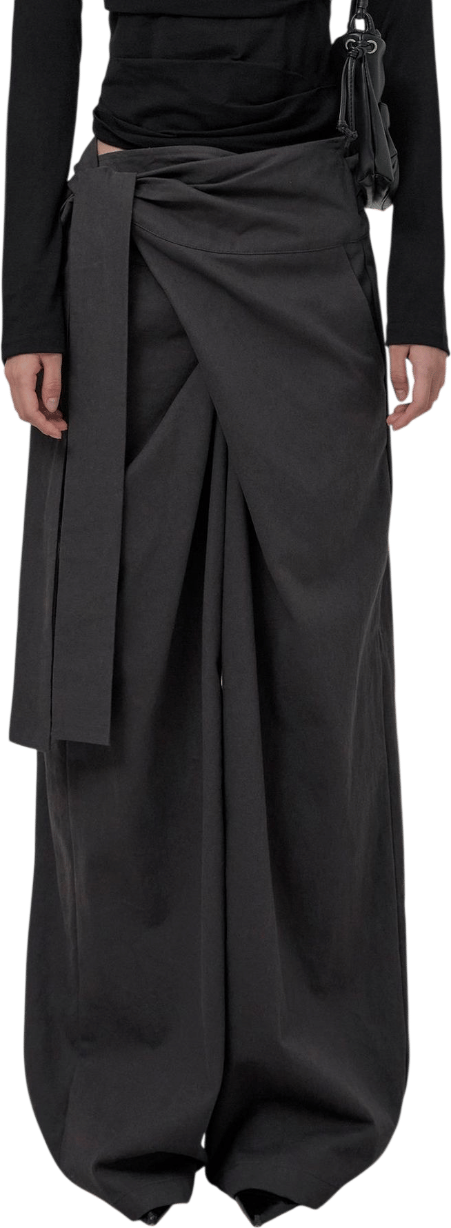 Layered Wrap Trousers (FL-255)
