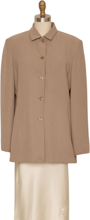 Larry Levine Beige Jacket | Khata Space