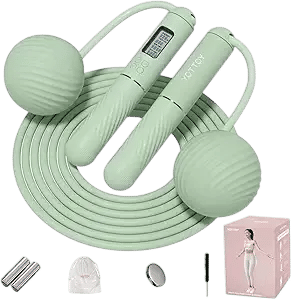 YOTTOY Cordless Jump Rope with LCD Display
