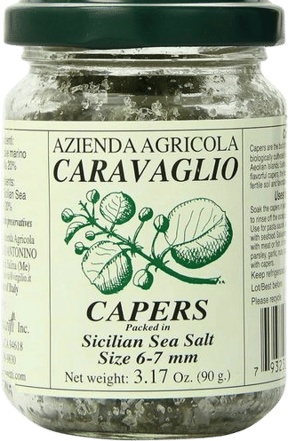 Preserved Capers in Salt