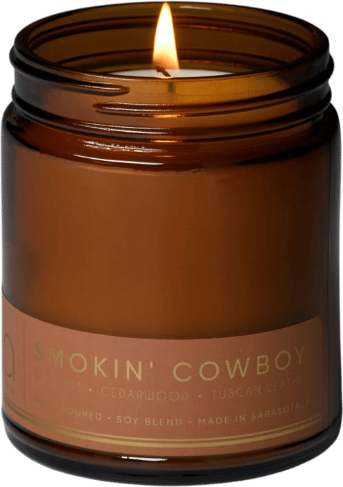Bia Candle Co Smokin' Cowboy Scent Candle