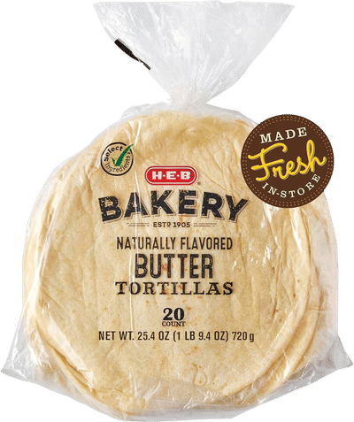 Butter Tortillas