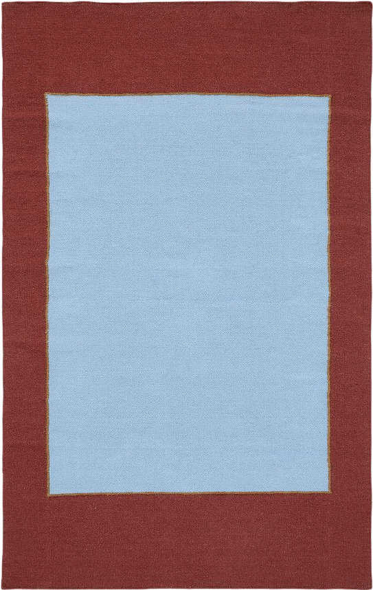 Emma Chamberlain Frame Flatweave Wool Rug