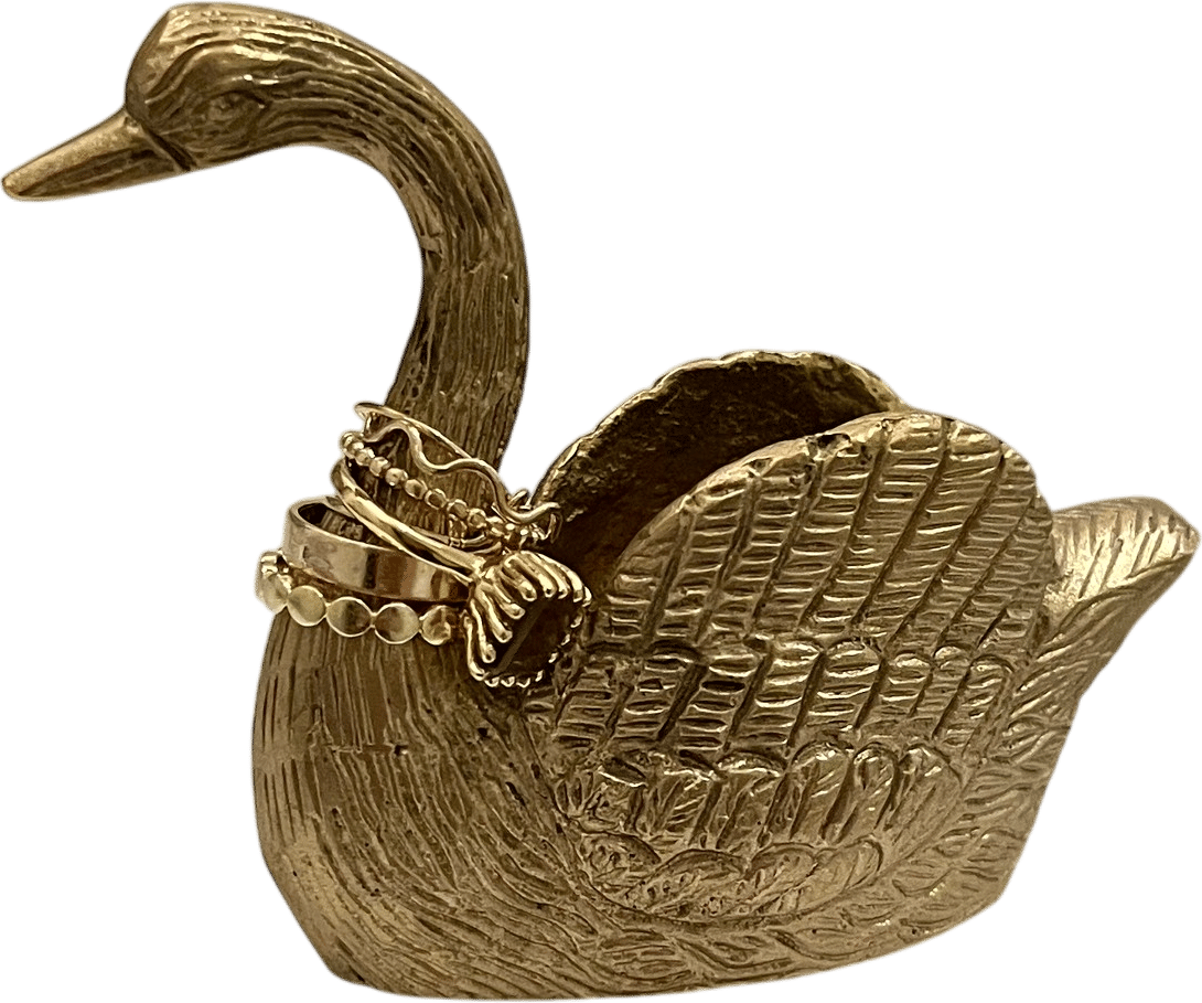 Teensy Swan Ring Holder