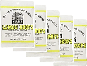 Claeys Old Fashioned Lemon Hard Candy (5 Pack)